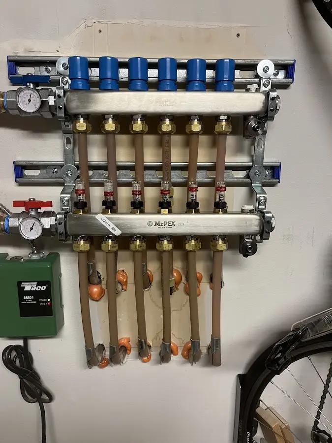 Plumber performing Leak Detection at a residential property in Scotts Valley